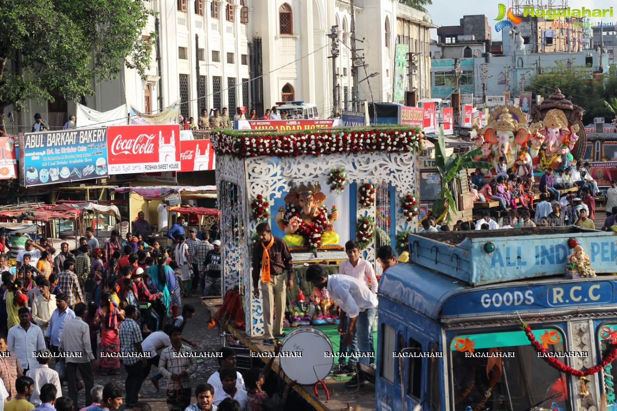 Ganesh Visarjan 2016, Hyderabad (Set 1)