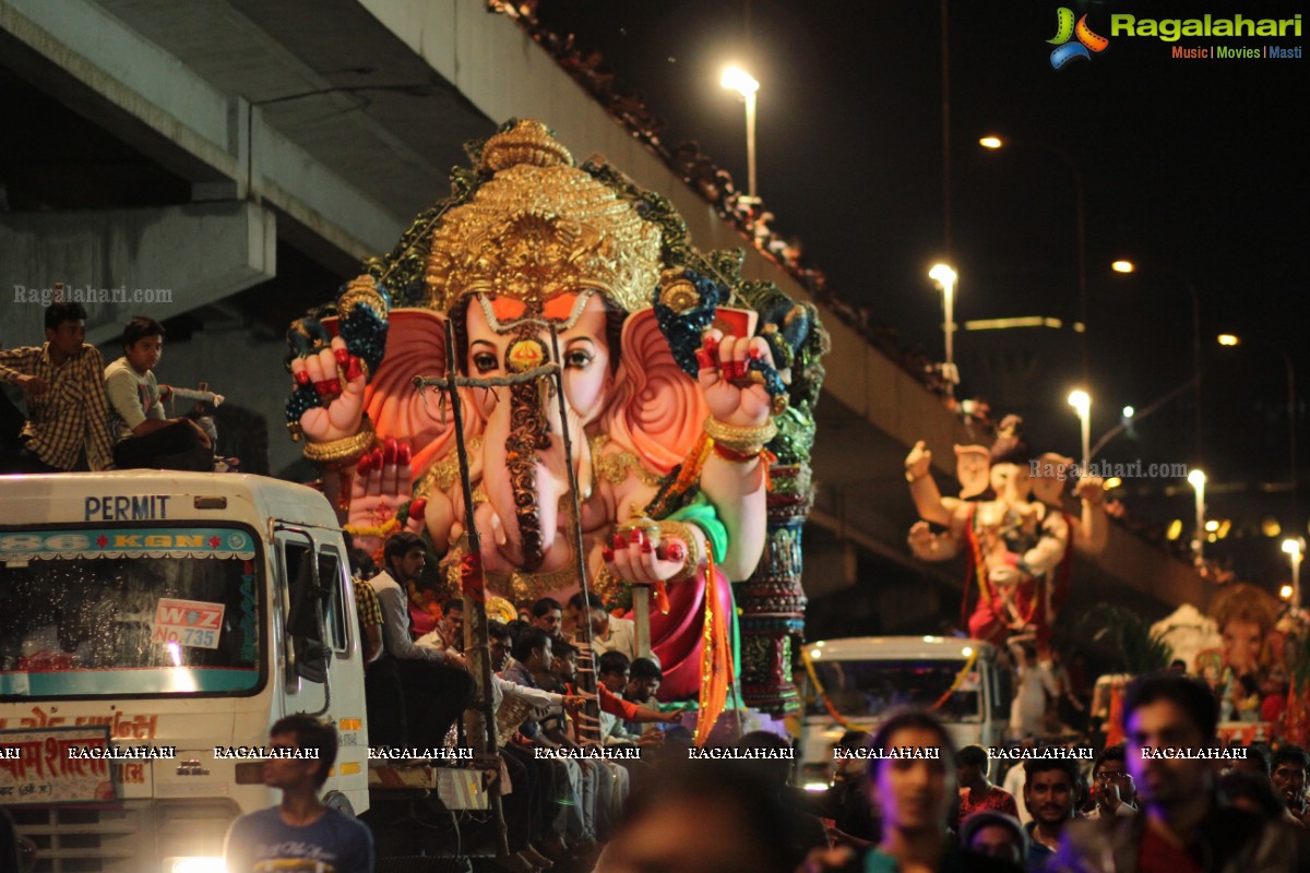 Ganesh Visarjan 2016, Hyderabad (Set 2)