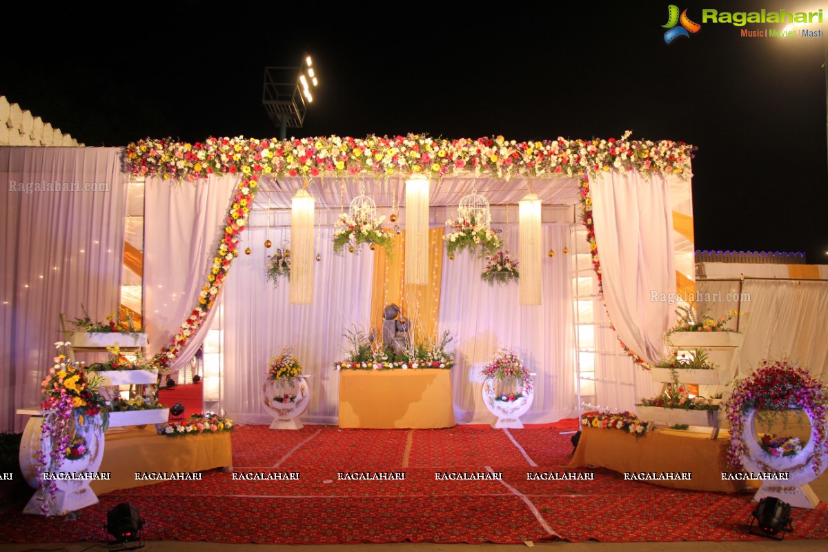 The Ring Ceremony of Gupreet Singh and Ishmeet Kaur at Classic Garden, Secunderabad