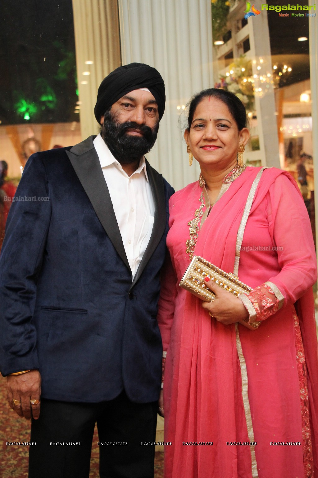 The Ring Ceremony of Gupreet Singh and Ishmeet Kaur at Classic Garden, Secunderabad