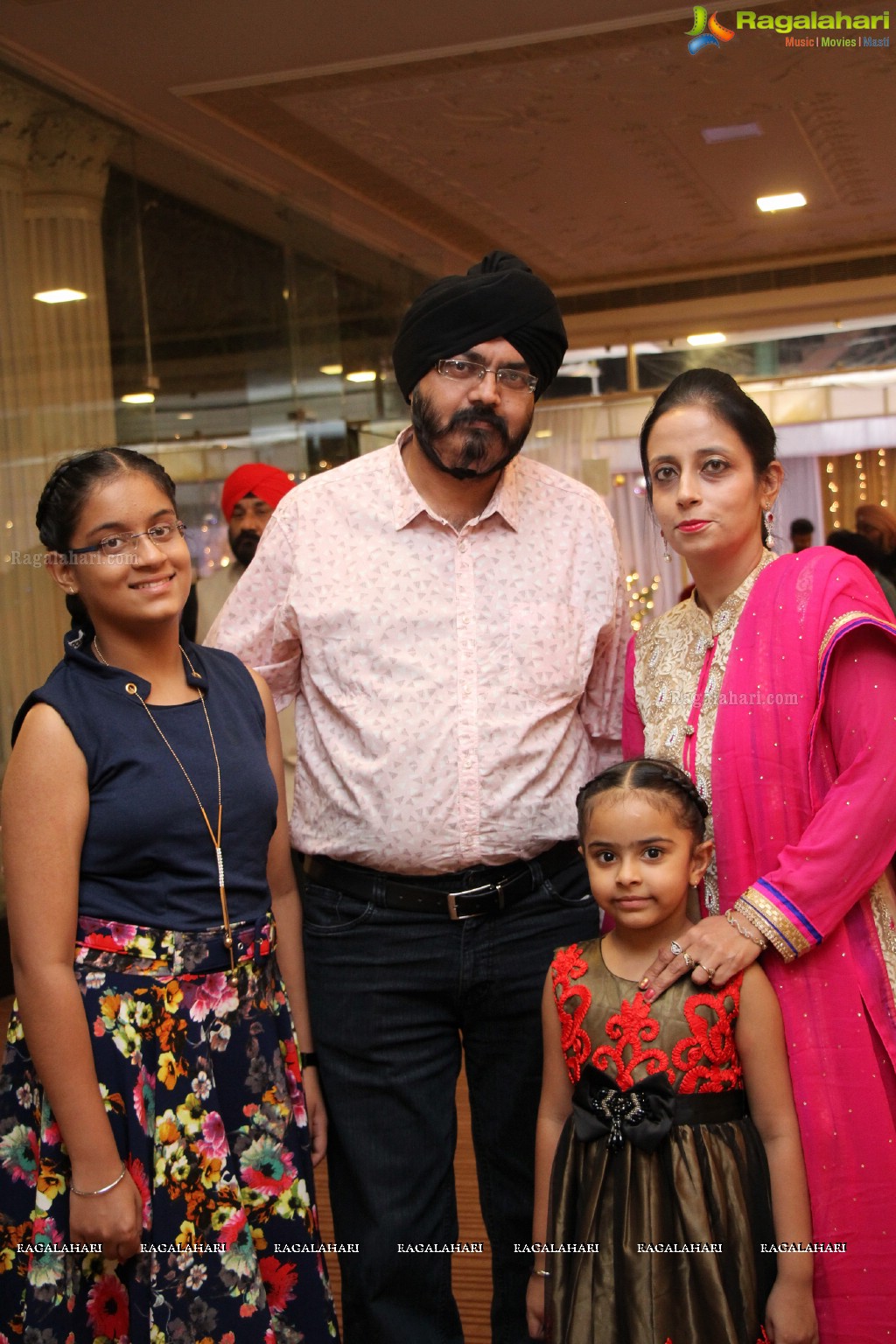 The Ring Ceremony of Gupreet Singh and Ishmeet Kaur at Classic Garden, Secunderabad