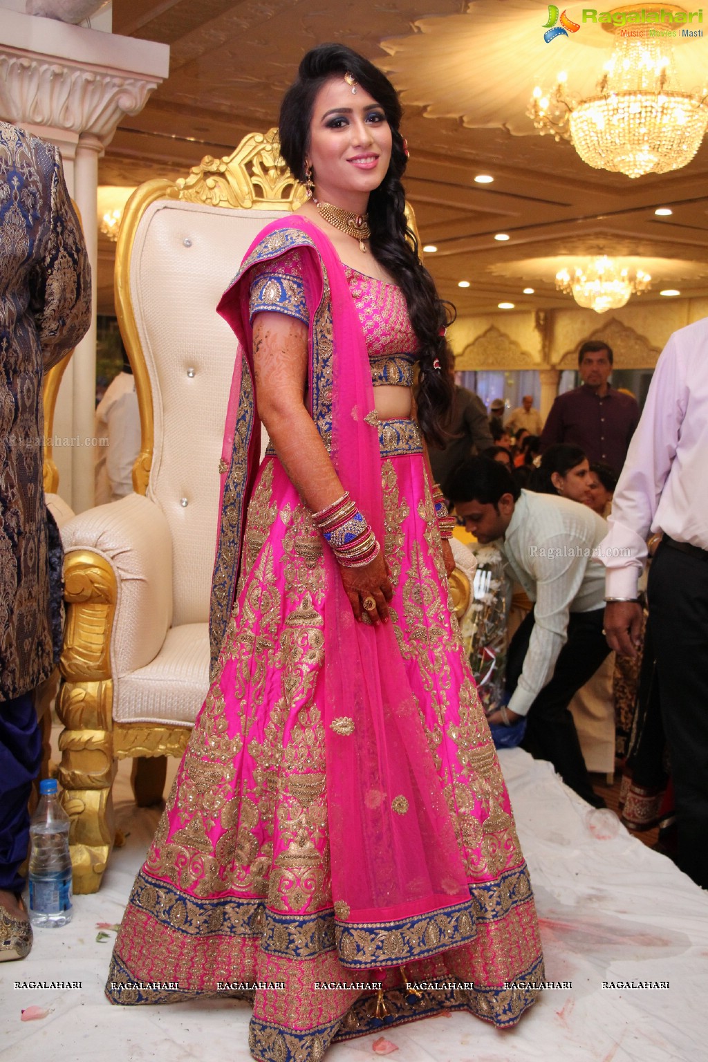 The Ring Ceremony of Gupreet Singh and Ishmeet Kaur at Classic Garden, Secunderabad