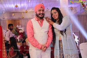 Gupreet Singh Ishmeet Kaur Ring Ceremony