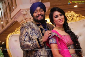 Gupreet Singh Ishmeet Kaur Ring Ceremony