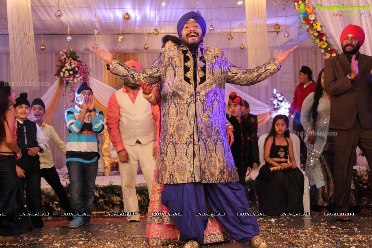 The Ring Ceremony of Gupreet Singh and Ishmeet Kaur at Classic Garden, Secunderabad