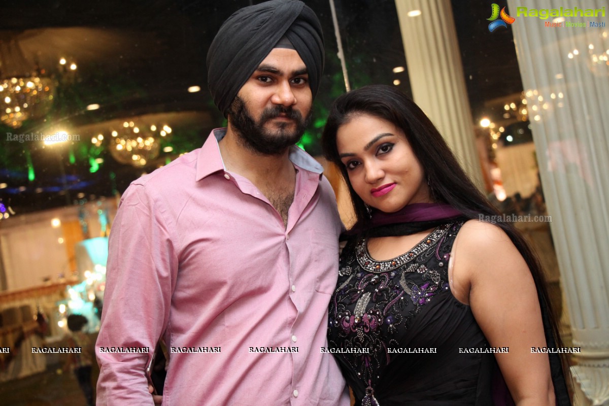 The Ring Ceremony of Gupreet Singh and Ishmeet Kaur at Classic Garden, Secunderabad