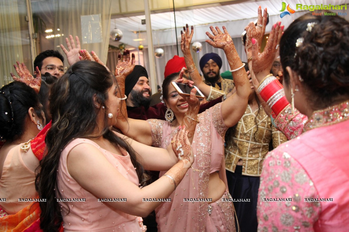 The Ring Ceremony of Gupreet Singh and Ishmeet Kaur at Classic Garden, Secunderabad