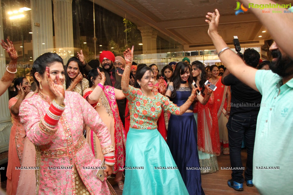 The Ring Ceremony of Gupreet Singh and Ishmeet Kaur at Classic Garden, Secunderabad