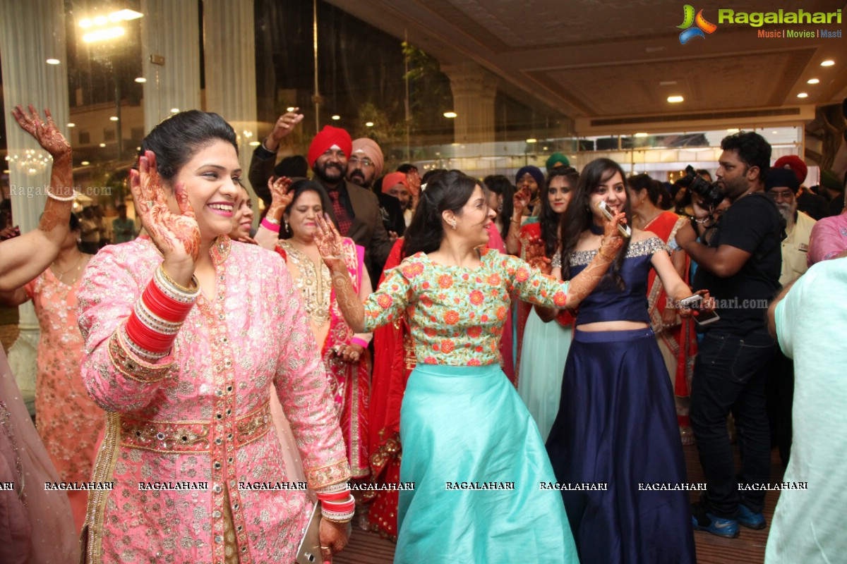 The Ring Ceremony of Gupreet Singh and Ishmeet Kaur at Classic Garden, Secunderabad