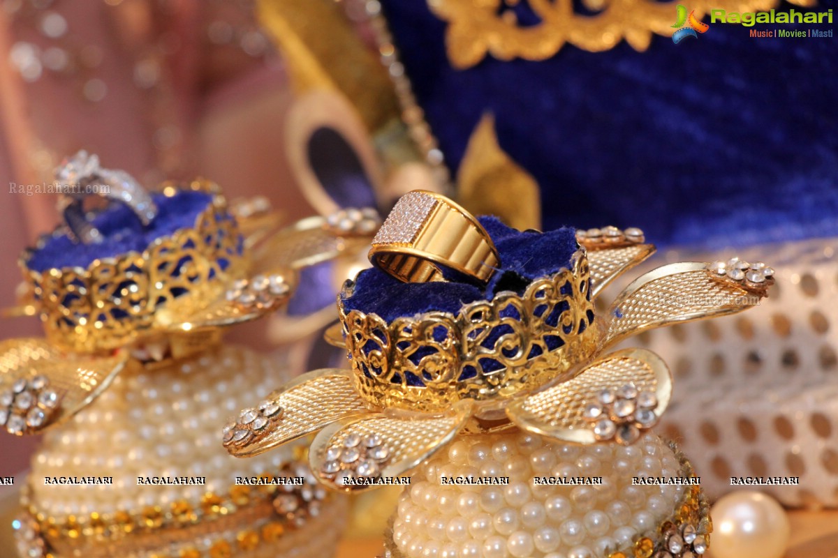 The Ring Ceremony of Gupreet Singh and Ishmeet Kaur at Classic Garden, Secunderabad