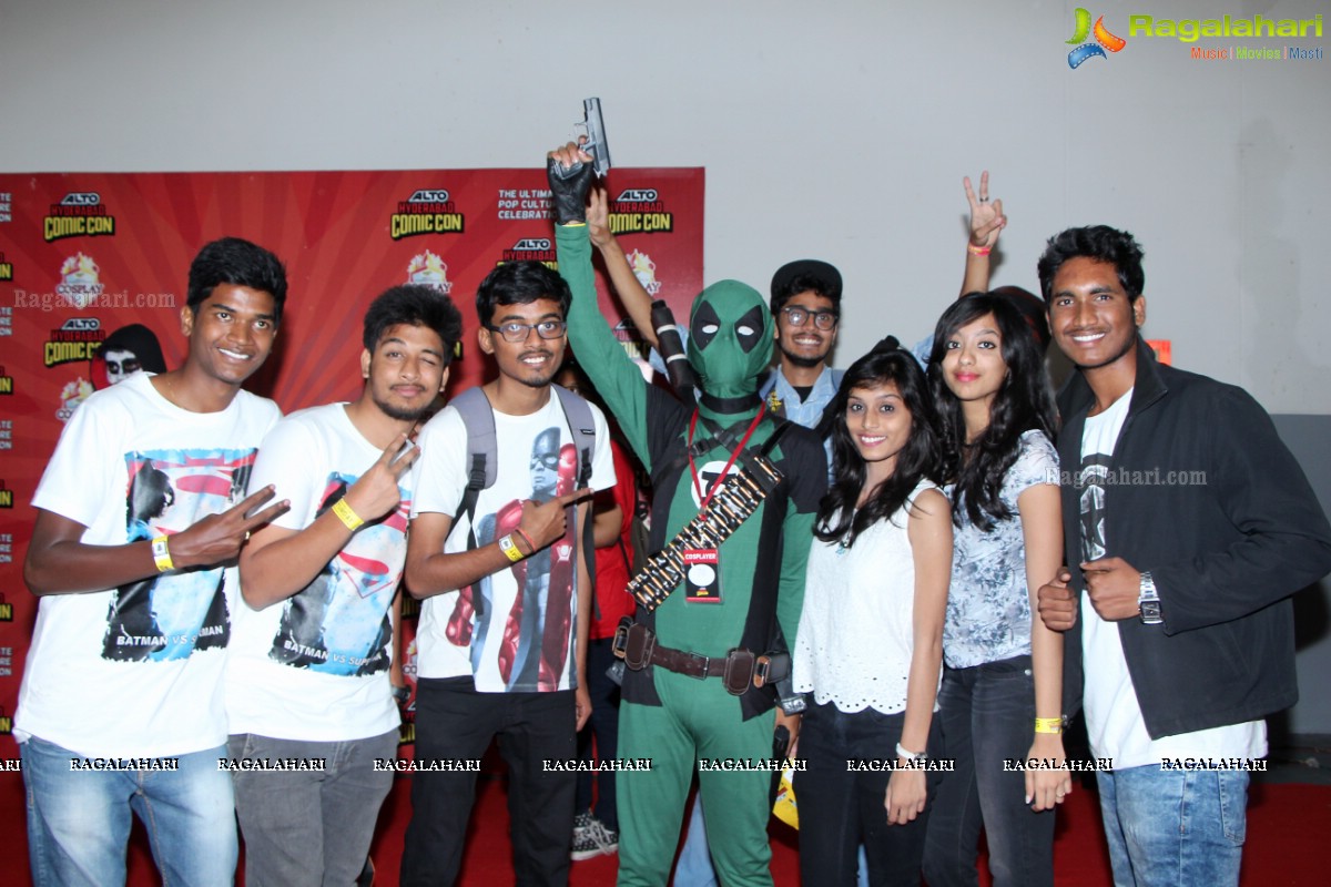 Alto Hyderabad Comic Con 2016 at HITEX, Hyderabad