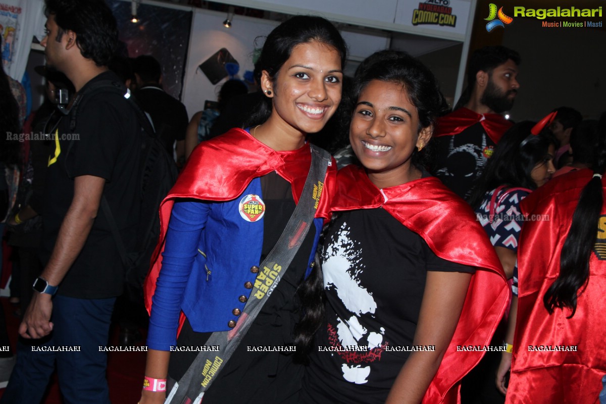 Alto Hyderabad Comic Con 2016 at HITEX, Hyderabad