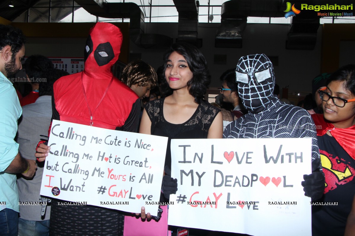 Alto Hyderabad Comic Con 2016 at HITEX, Hyderabad