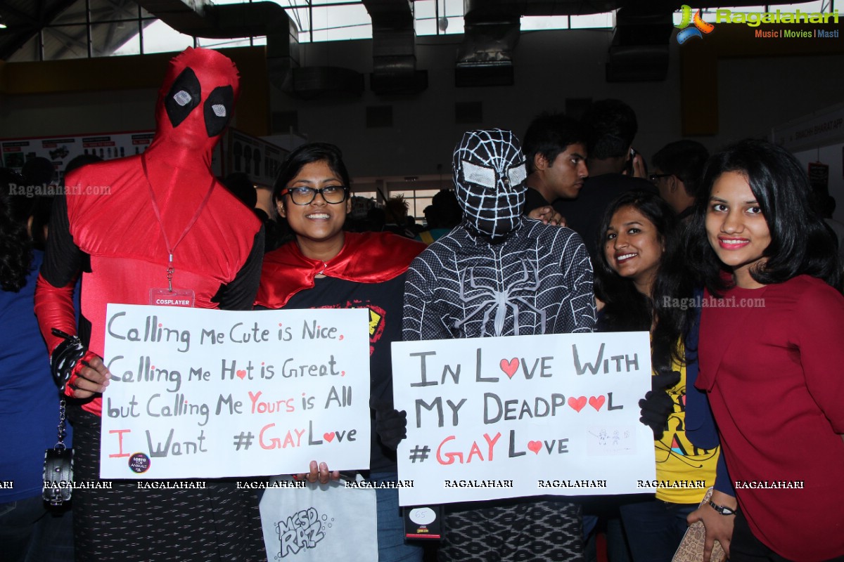 Alto Hyderabad Comic Con 2016 at HITEX, Hyderabad