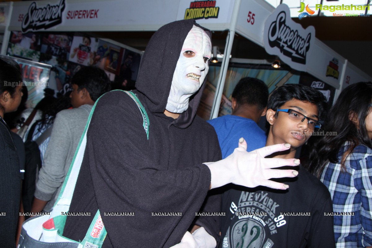 Alto Hyderabad Comic Con 2016 at HITEX, Hyderabad