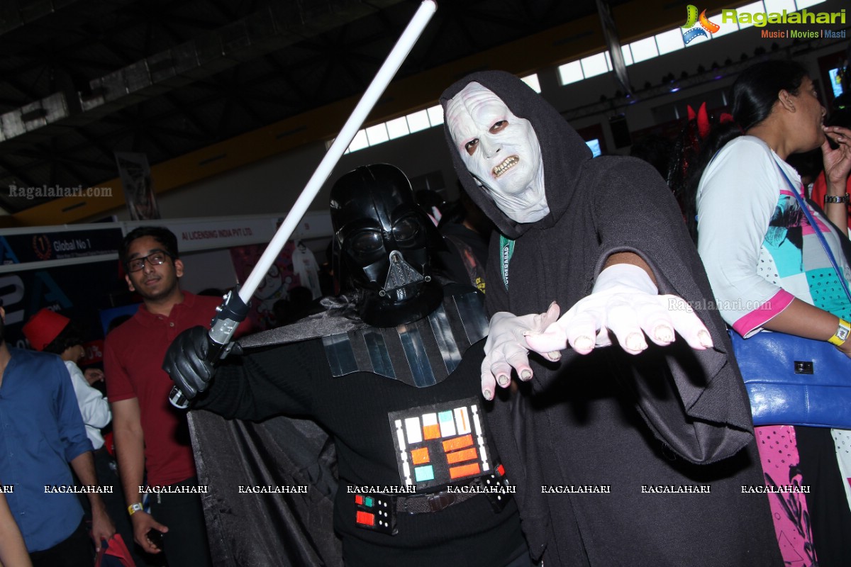 Alto Hyderabad Comic Con 2016 at HITEX, Hyderabad