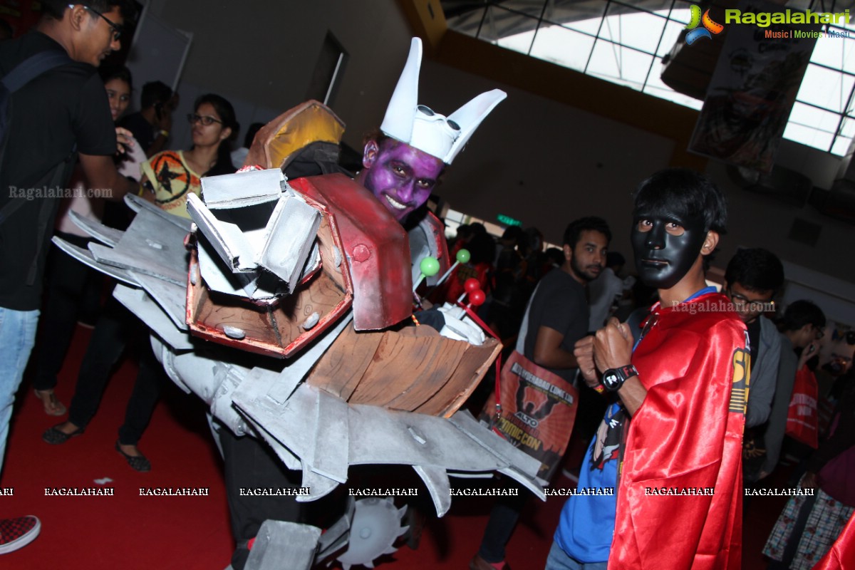 Alto Hyderabad Comic Con 2016 at HITEX, Hyderabad