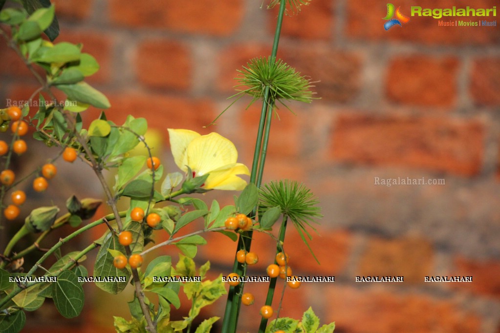 Ikebana International Demonstration on Terrarium and Ikebana Landscape Arrangements