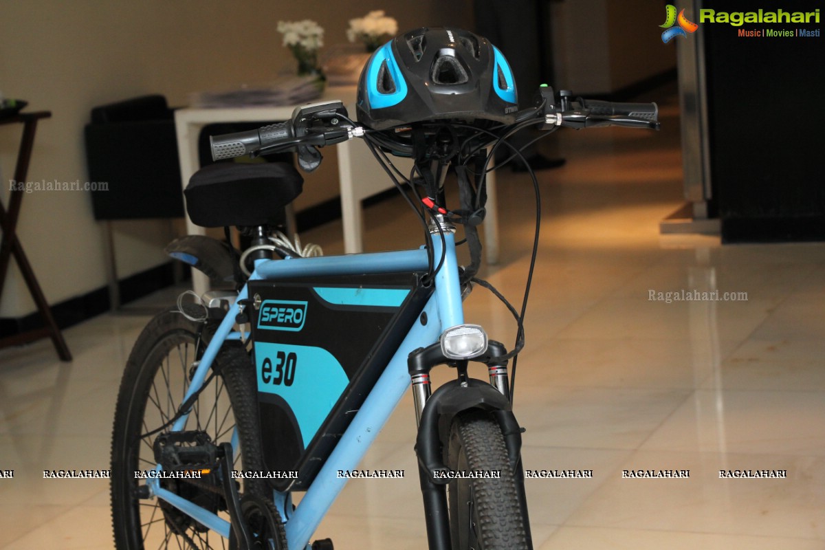 Spero - India's First Crowdfunded Electric Bike Display, Hyderabad