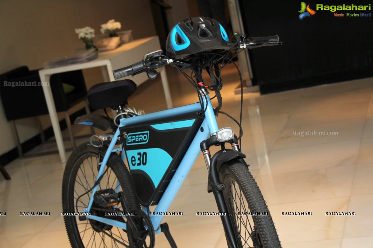 Spero - India's First Crowdfunded Electric Bike Display, Hyderabad