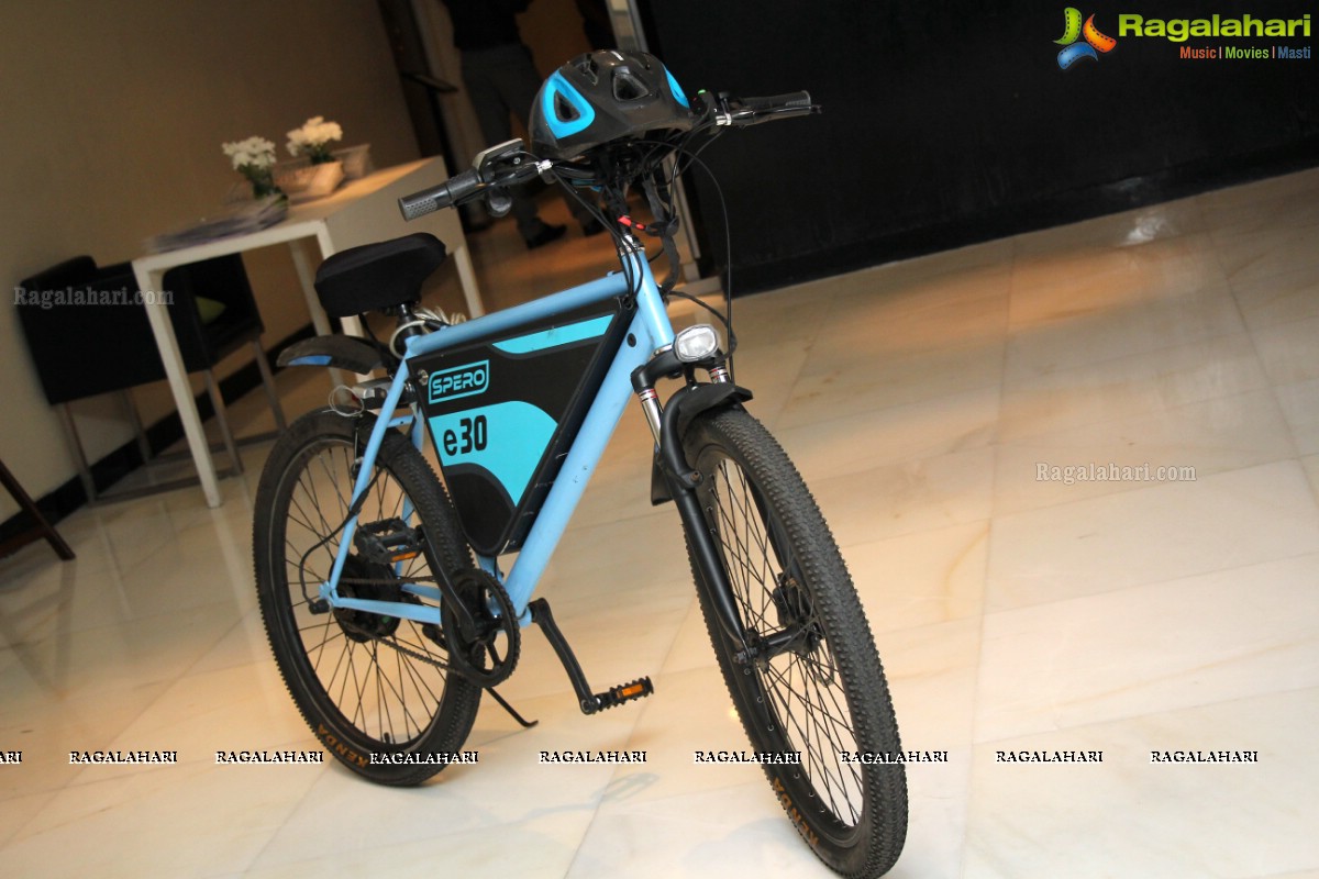 Spero - India's First Crowdfunded Electric Bike Display, Hyderabad