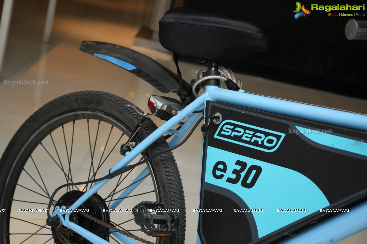 Spero - India's First Crowdfunded Electric Bike Display, Hyderabad