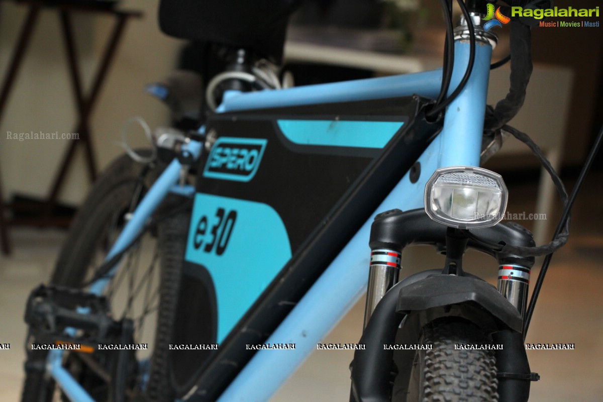 Spero - India's First Crowdfunded Electric Bike Display, Hyderabad