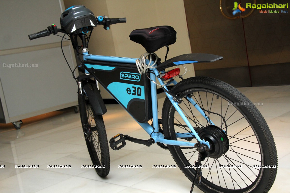 Spero - India's First Crowdfunded Electric Bike Display, Hyderabad