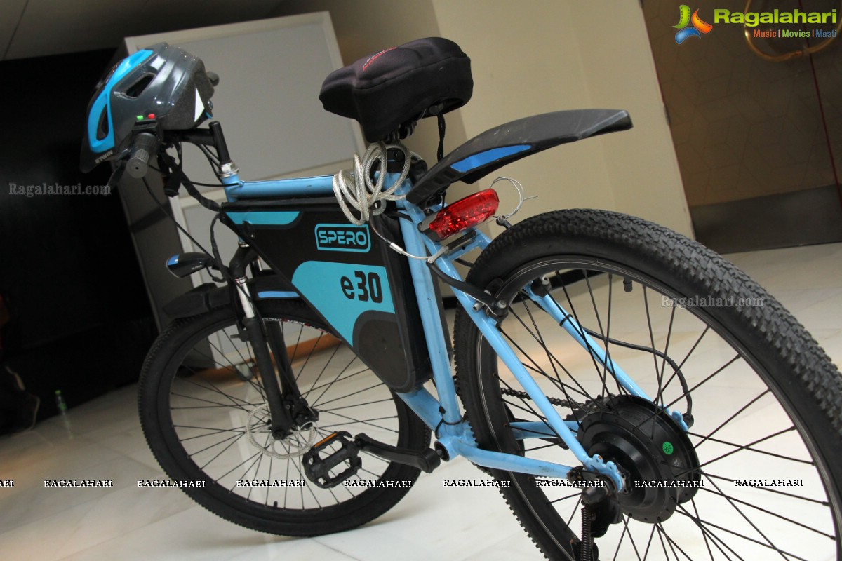 Spero - India's First Crowdfunded Electric Bike Display, Hyderabad