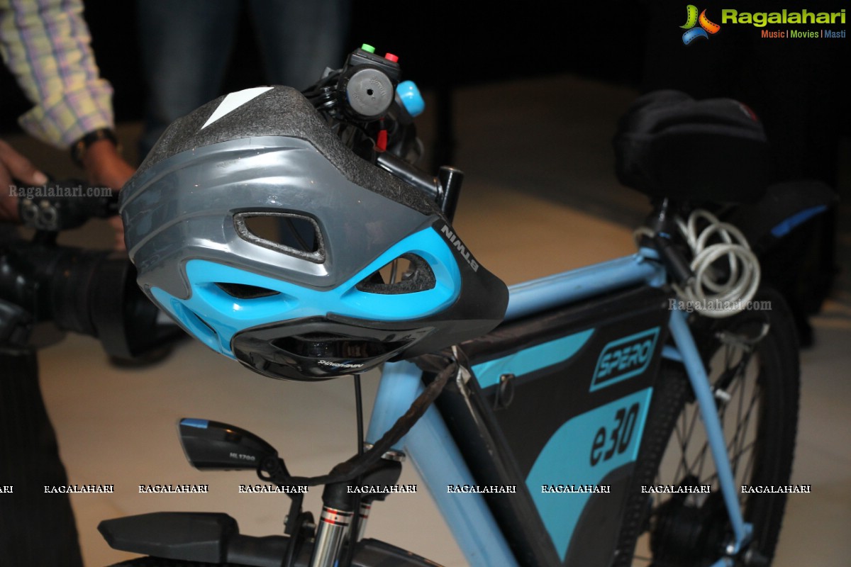 Spero - India's First Crowdfunded Electric Bike Display, Hyderabad