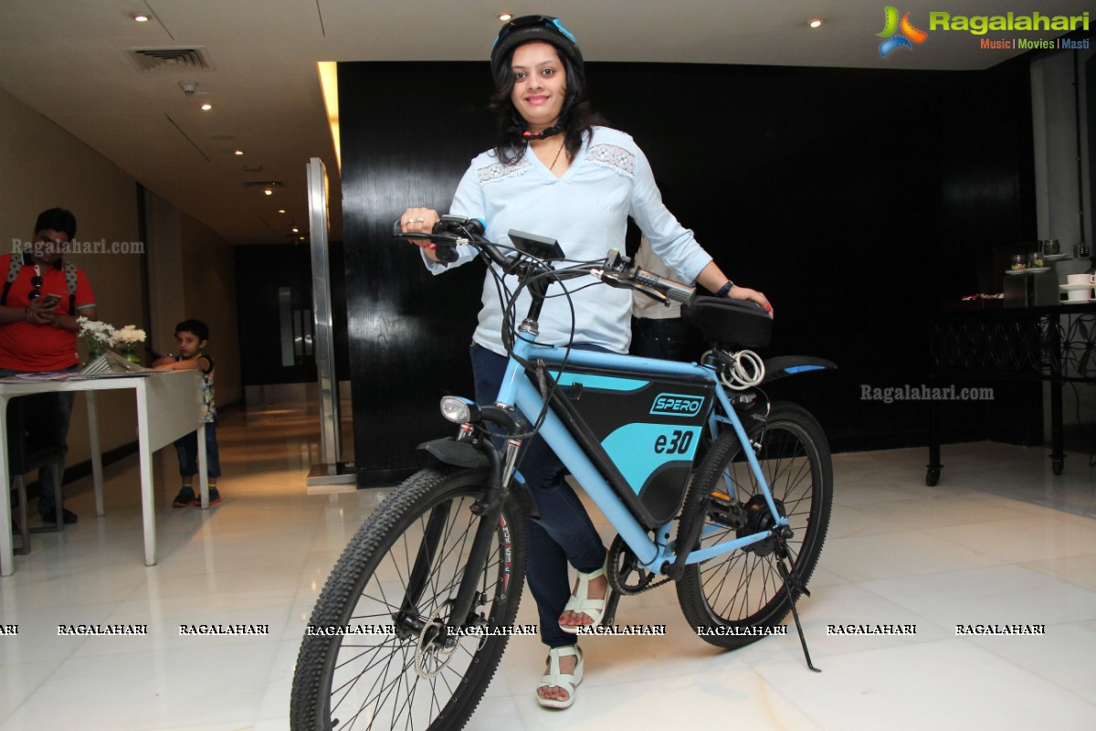 Spero - India's First Crowdfunded Electric Bike Display, Hyderabad