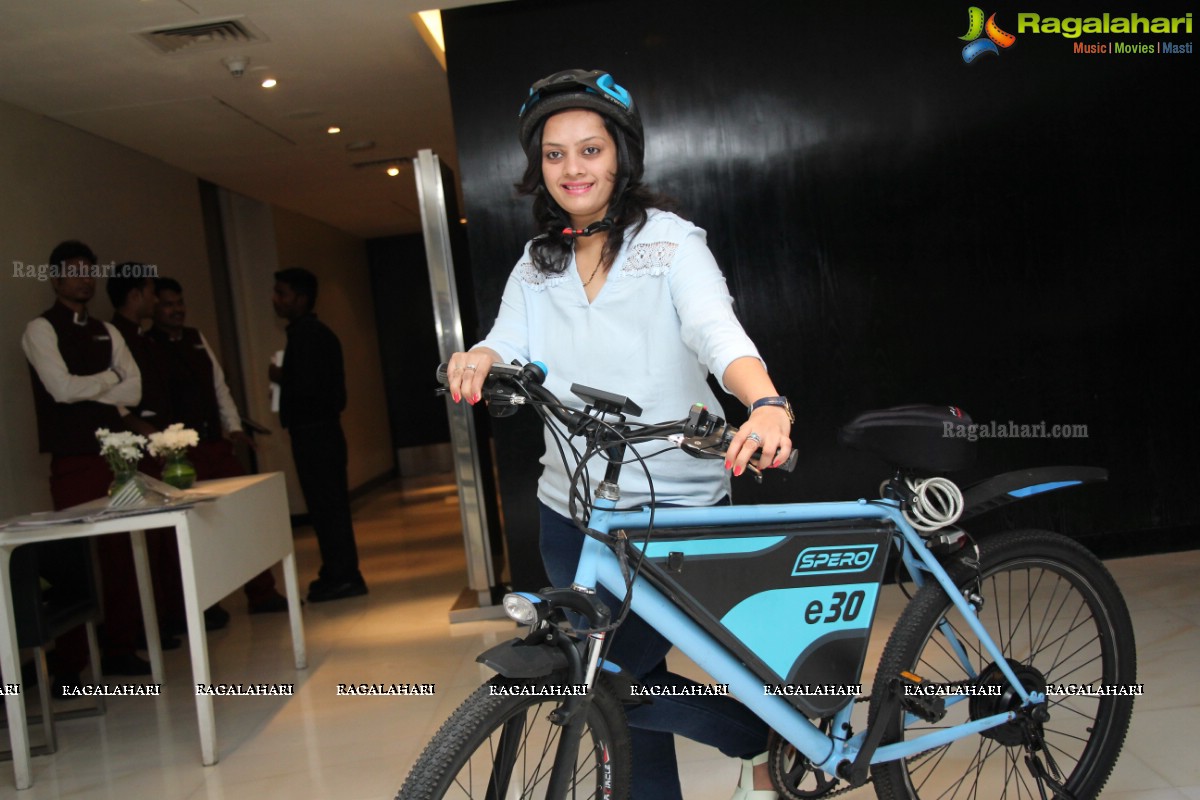 Spero - India's First Crowdfunded Electric Bike Display, Hyderabad