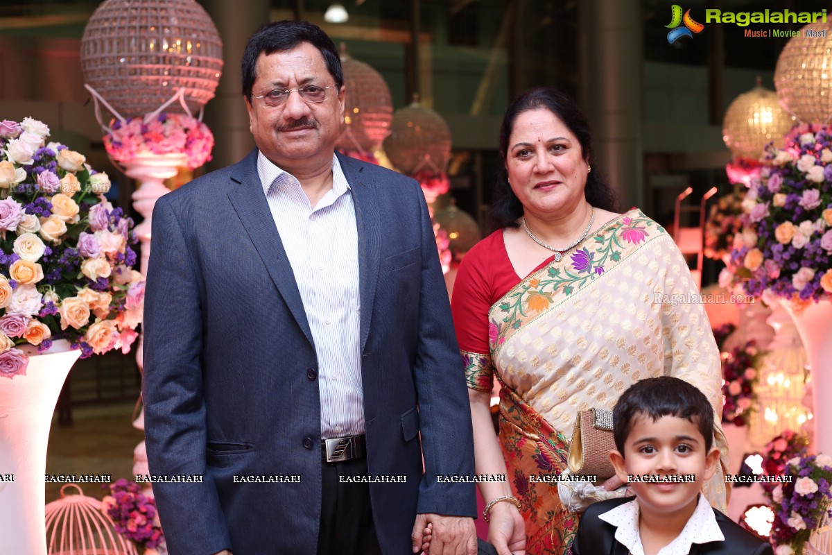 Grand Wedding Reception of Jayesh Mulani-Sonu Khitri at HICC, Novotel, Hyderabad