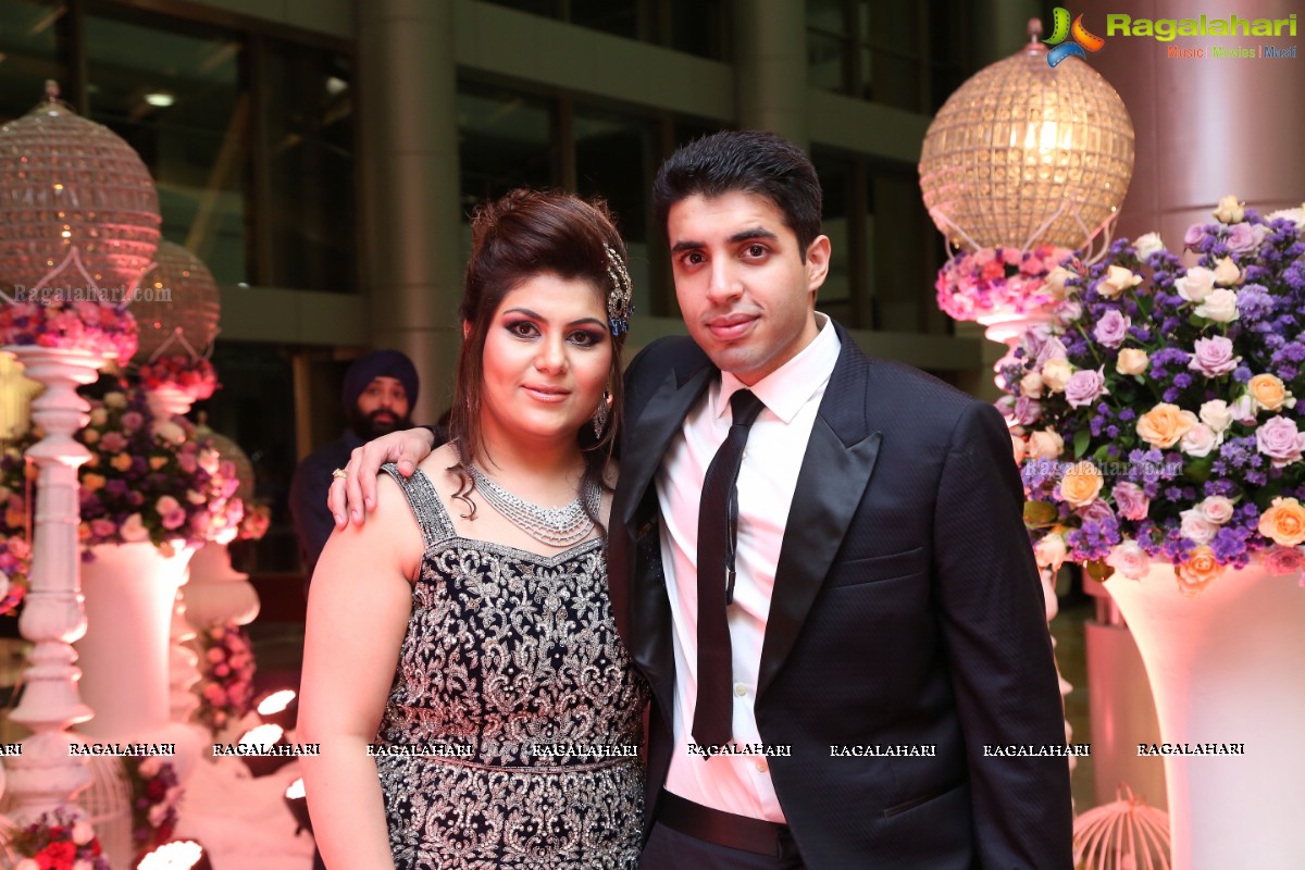 Grand Wedding Reception of Jayesh Mulani-Sonu Khitri at HICC, Novotel, Hyderabad