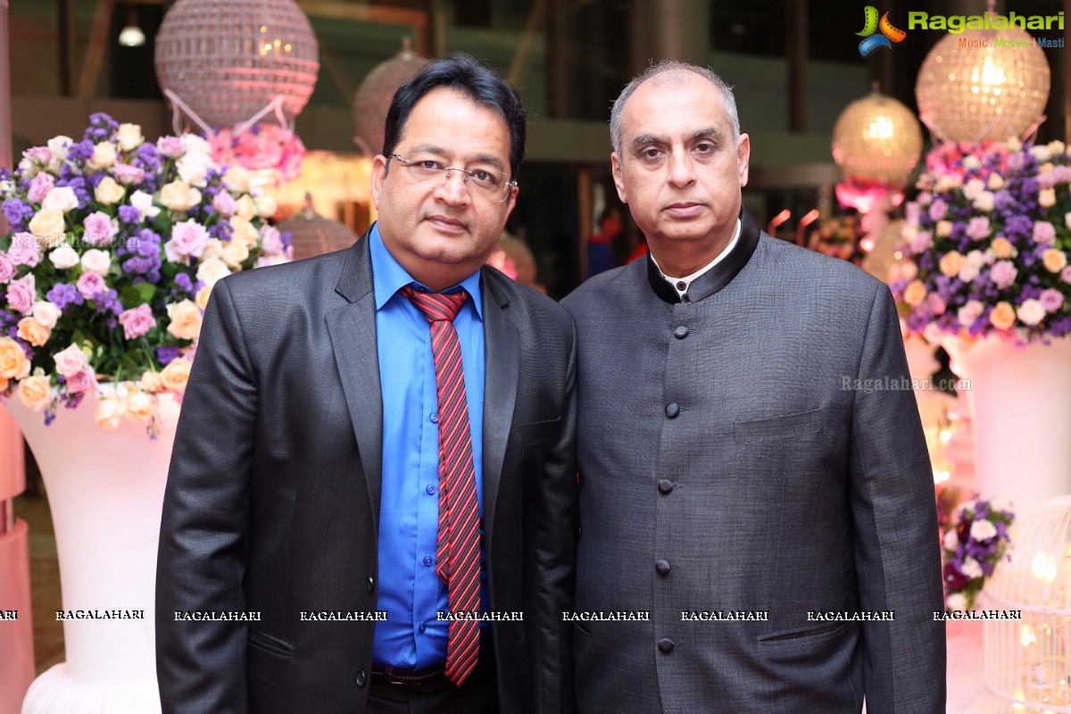 Grand Wedding Reception of Jayesh Mulani-Sonu Khitri at HICC, Novotel, Hyderabad