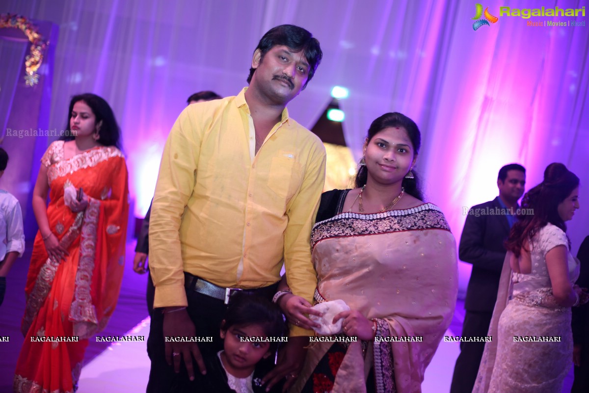 Grand Wedding Reception of Jayesh Mulani-Sonu Khitri at HICC, Novotel, Hyderabad