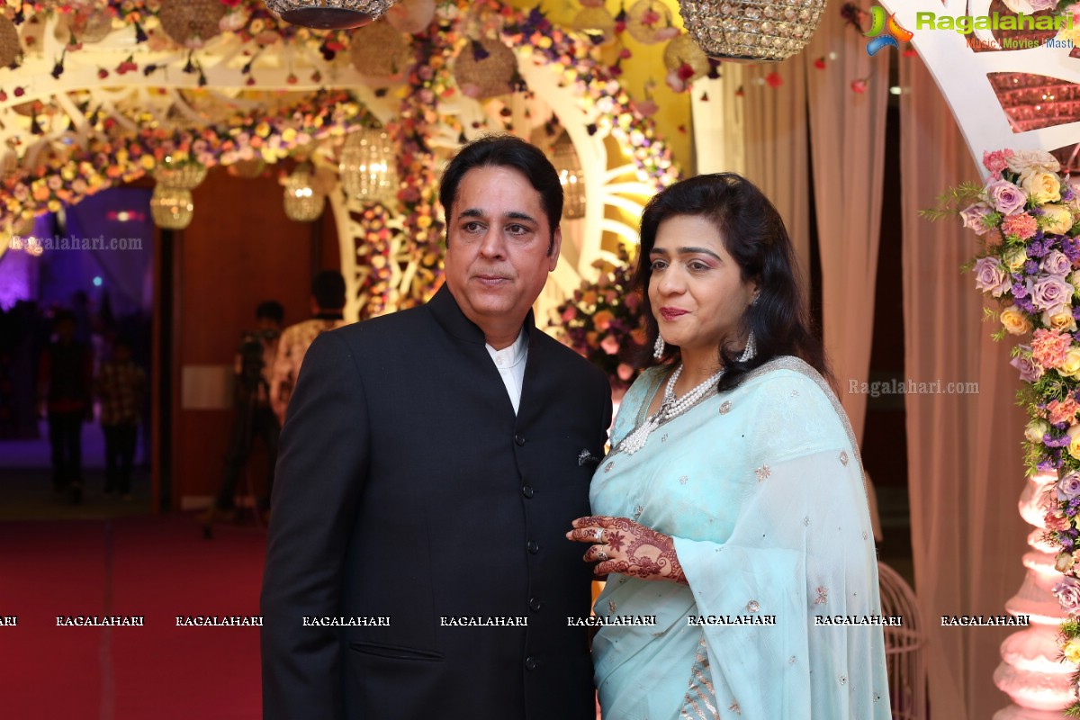 Grand Wedding Reception of Jayesh Mulani-Sonu Khitri at HICC, Novotel, Hyderabad