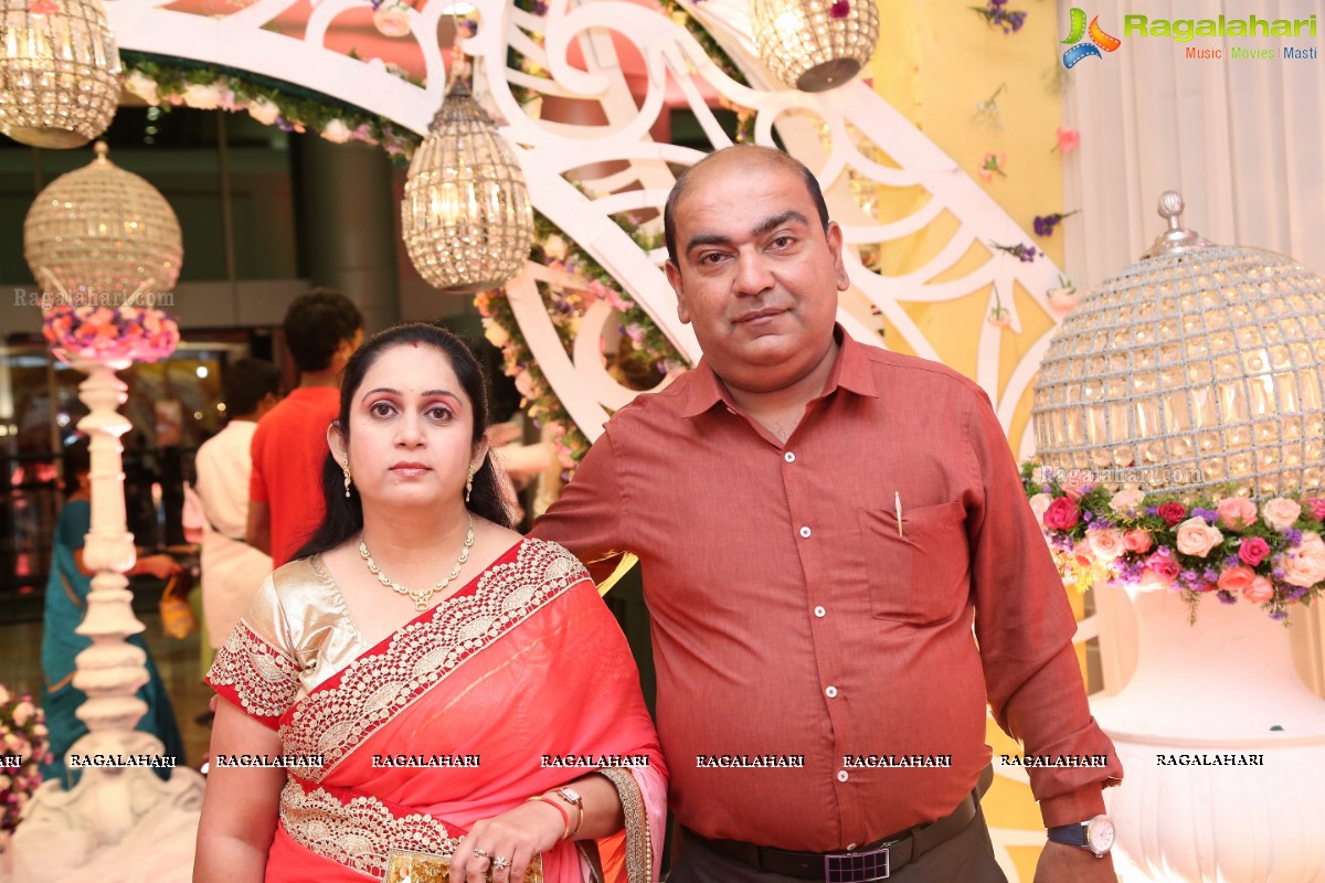 Grand Wedding Reception of Jayesh Mulani-Sonu Khitri at HICC, Novotel, Hyderabad