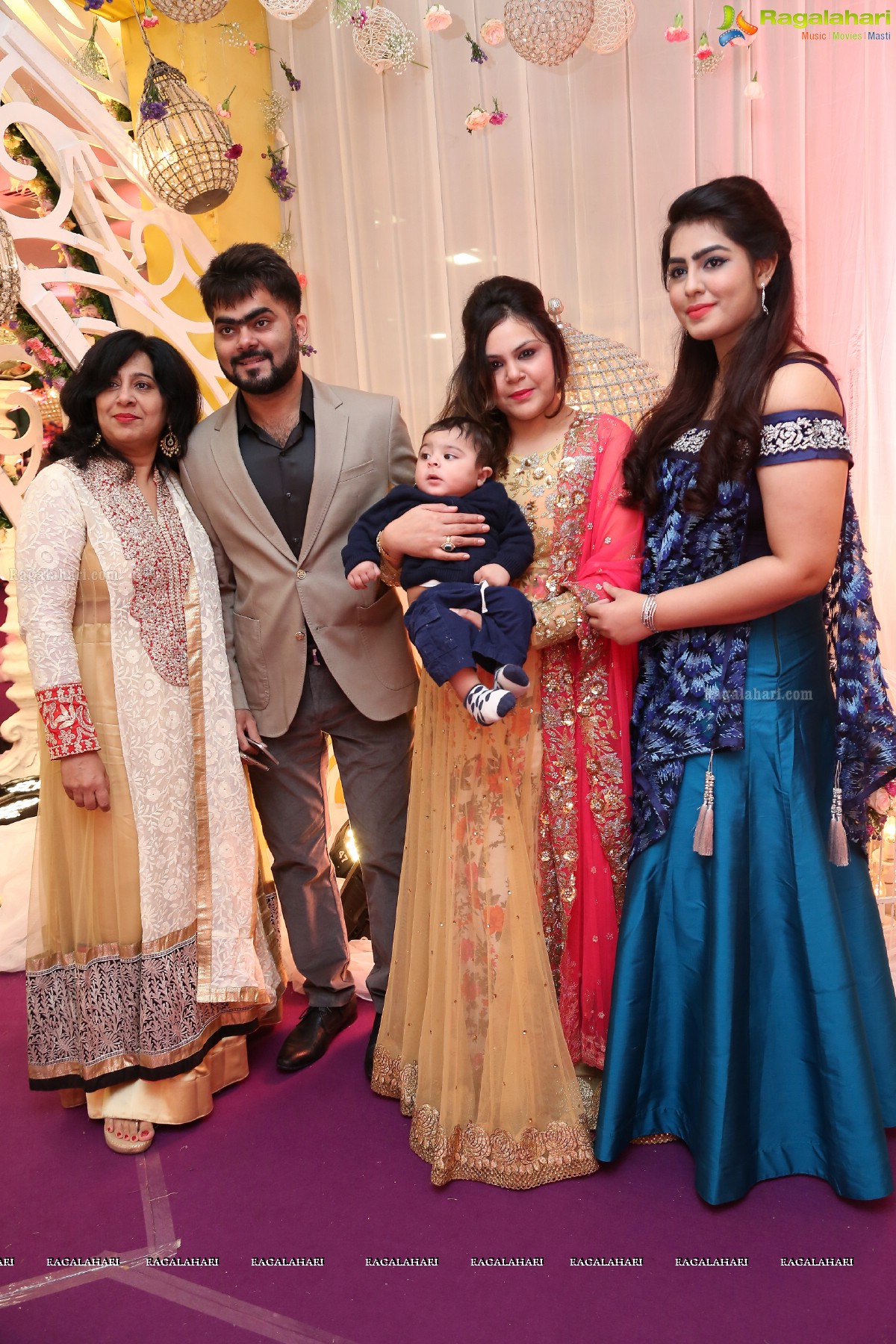 Grand Wedding Reception of Jayesh Mulani-Sonu Khitri at HICC, Novotel, Hyderabad