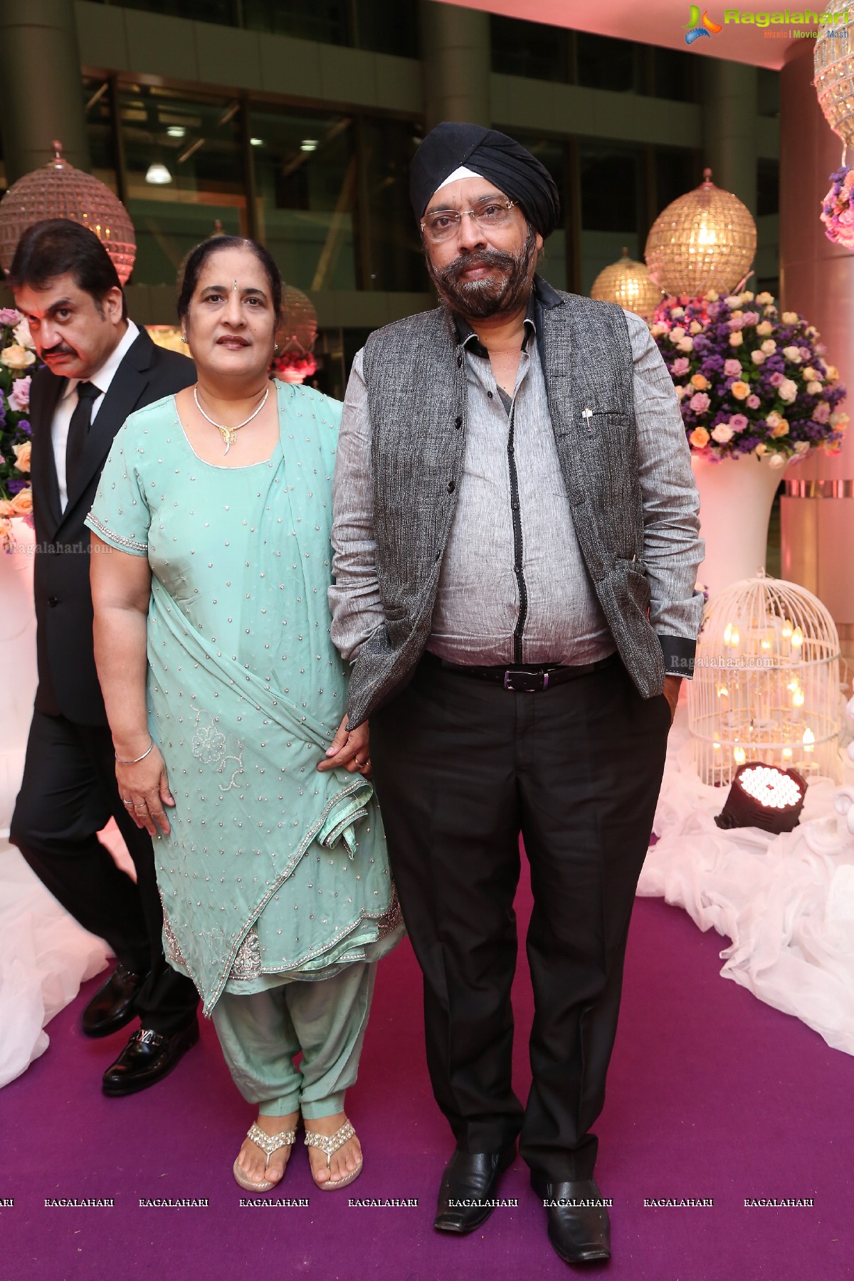 Grand Wedding Reception of Jayesh Mulani-Sonu Khitri at HICC, Novotel, Hyderabad