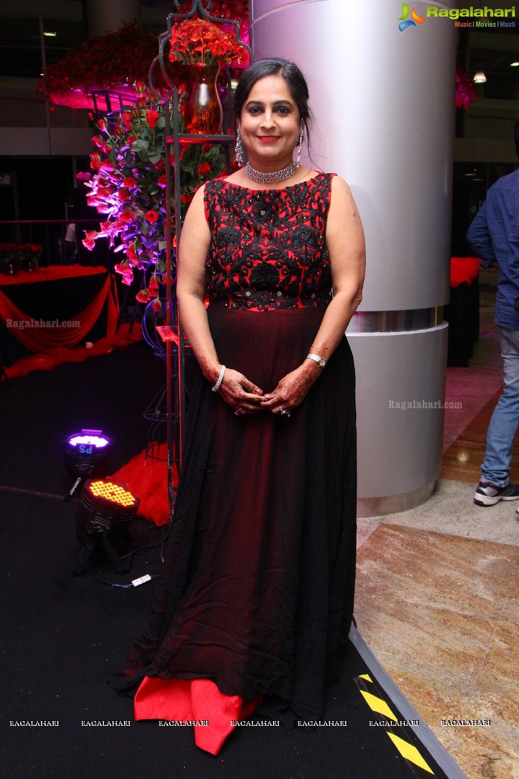 The Ring Ceremony of Jayesh and Sonu at HICC, Novotel, Hyderabad