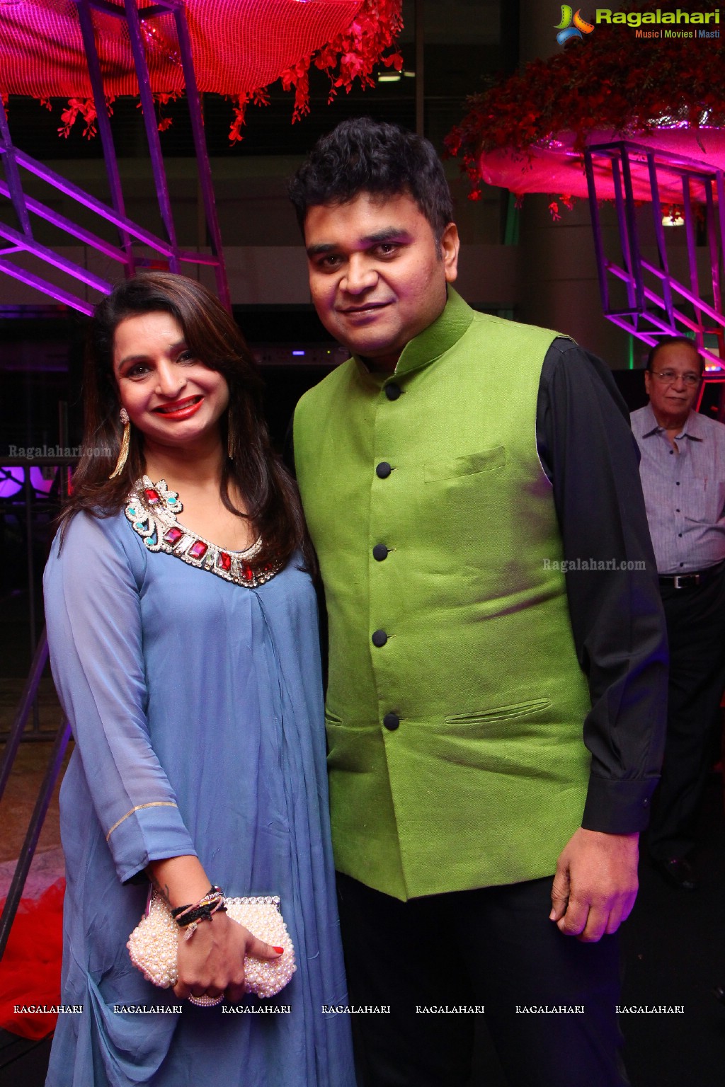 The Ring Ceremony of Jayesh and Sonu at HICC, Novotel, Hyderabad