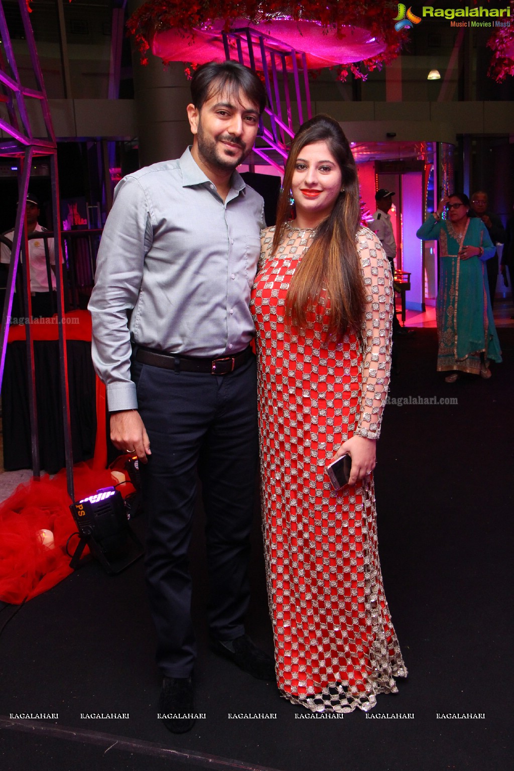 The Ring Ceremony of Jayesh and Sonu at HICC, Novotel, Hyderabad