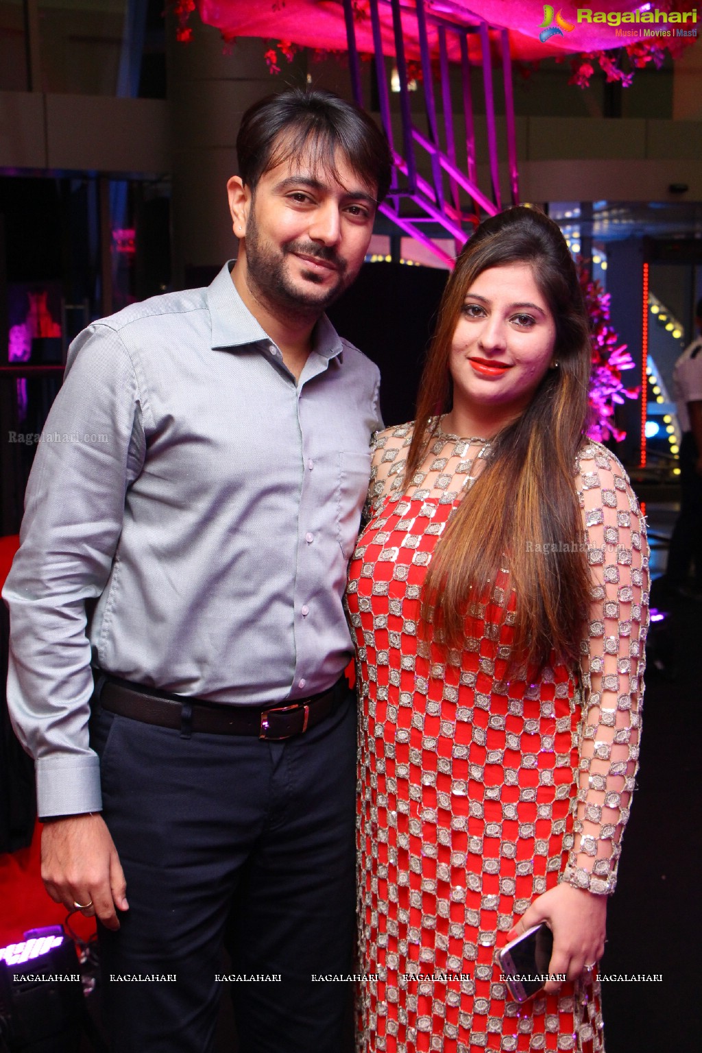 The Ring Ceremony of Jayesh and Sonu at HICC, Novotel, Hyderabad