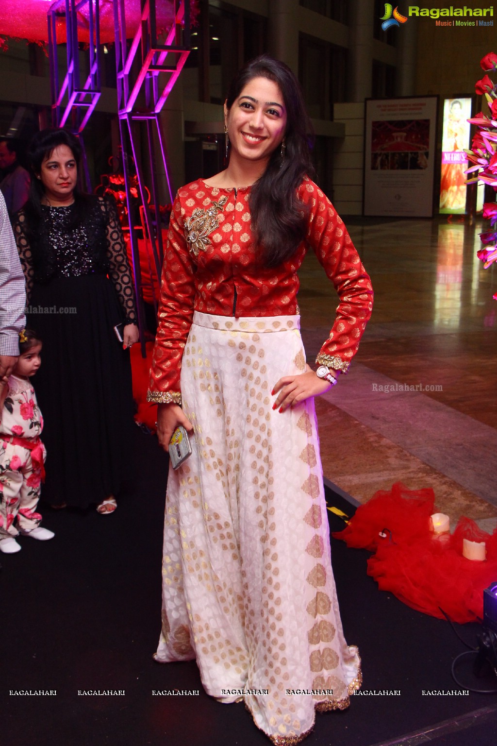 The Ring Ceremony of Jayesh and Sonu at HICC, Novotel, Hyderabad