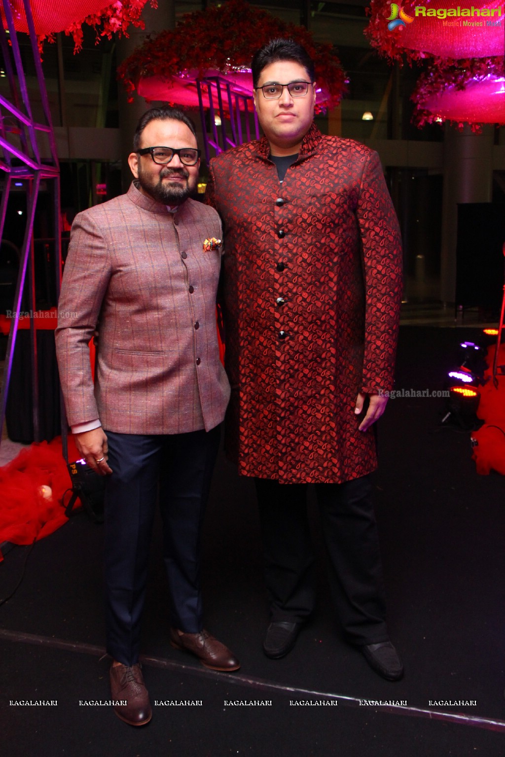 The Ring Ceremony of Jayesh and Sonu at HICC, Novotel, Hyderabad