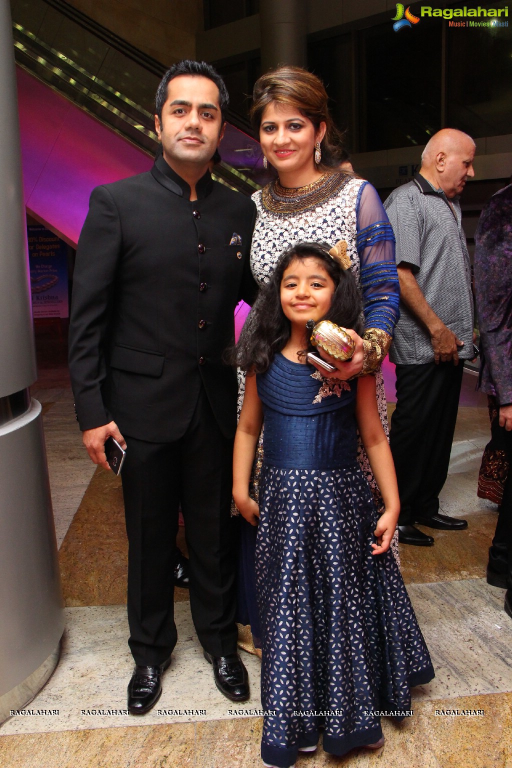 The Ring Ceremony of Jayesh and Sonu at HICC, Novotel, Hyderabad