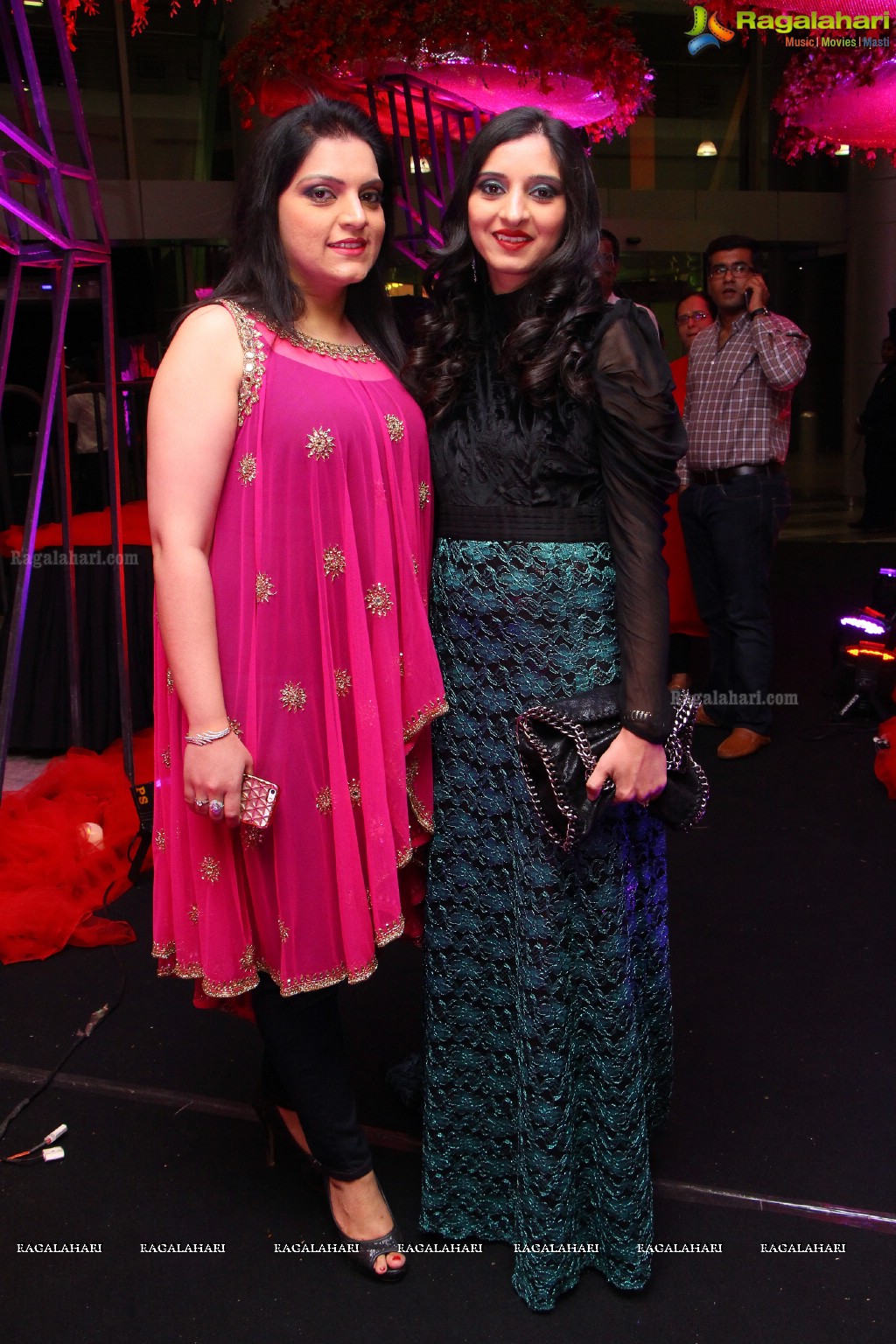 The Ring Ceremony of Jayesh and Sonu at HICC, Novotel, Hyderabad