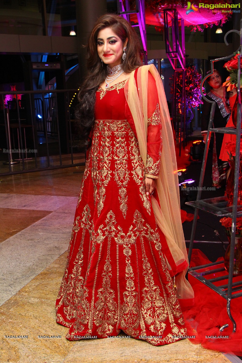 The Ring Ceremony of Jayesh and Sonu at HICC, Novotel, Hyderabad