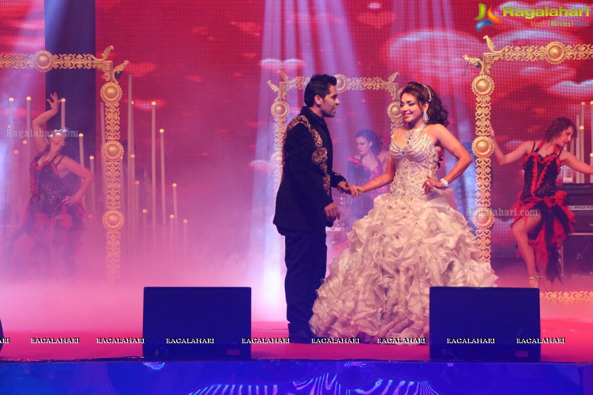 The Ring Ceremony of Jayesh and Sonu at HICC, Novotel, Hyderabad